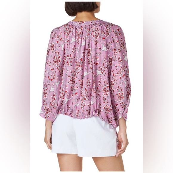 RHODE Helene flowy floral patterned top 13731 - Picture 3 of 12